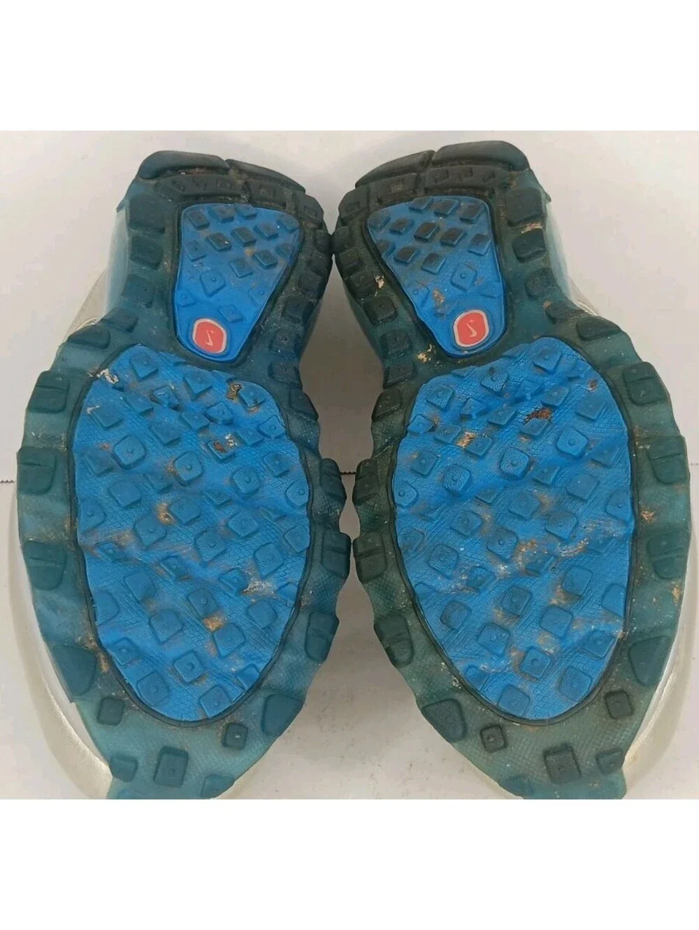 Nike Air Max 24/7  Women’s Athletic Sneakers Sz 8 Teal And Silver 397292-040